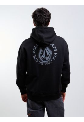 Imagen 2 del producto Poleron Canguro Skidder Pullover Negro Hombre Volcom