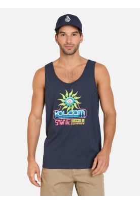 Polera SM Trikz Azul Hombre Volcom