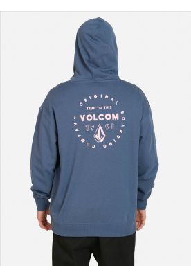 Imagen 2 del producto Poleron Canguro Spin Azul Hombre Volcom