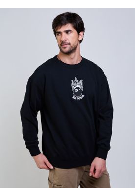 Imagen 2 del producto Poleron CR Fa Seth Crew Negro Hombre Volcom