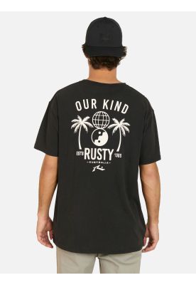 Imagen 2 del producto Polera MC Firn Negro Hombre Rusty
