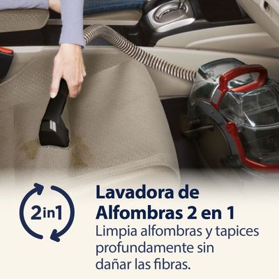 Imagen 2 del producto Lavadora de Alfombras ProHeat 2X LiftOff BISSELL 2072N
