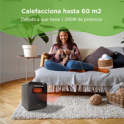 Imagen 2 del producto Estufa Eléctrica Infrarroja 60 m2 WiFi