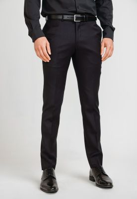 Pantalón Formal Hombre Suit Separate Negro THE WASHABLE VS