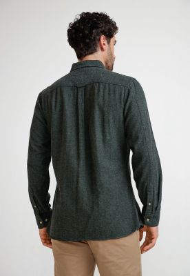 Imagen 2 del producto Camisa Franela Hombre Bernabeu Verde Oscuro