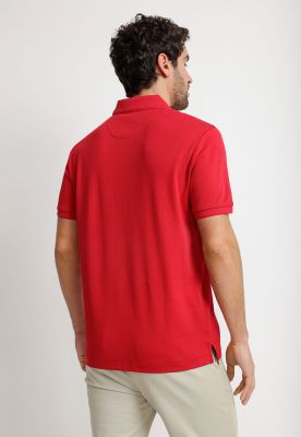 Imagen 2 del producto Polera Hombre Polo Manga Corta Roja OPKB0300