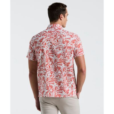 Imagen 2 del producto Camisa Hombre Manga Corta Estampada Coral 4KSW7035
