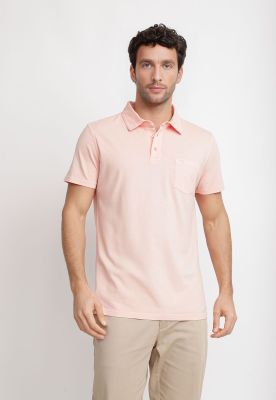 Polera Polo Algodón Pima Marc Coral