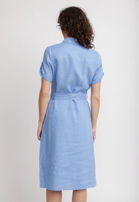 Imagen 2 del producto Vestido Mujer Sevilla Lino Celeste