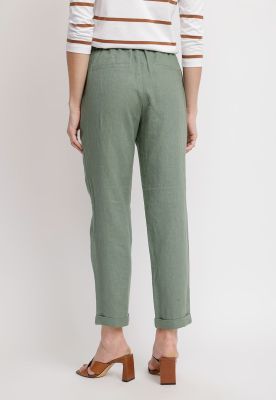 Imagen 2 del producto Pantalón Mujer Clara Lino Verde