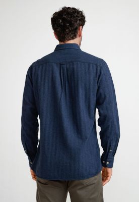 Imagen 2 del producto Camisa Franela Hombre Bernabeu Azul Marino