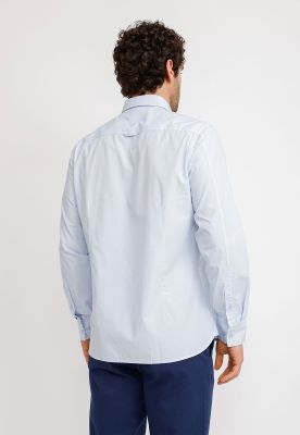Imagen 2 del producto Camisa ML Hombre Basilio Celeste