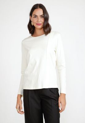 Polera De Mujer Modelo Cecil Color Crudo