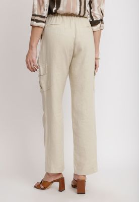 Imagen 2 del producto Pantalón Cargo Beige Tulipan Mujer