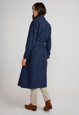 Imagen 2 del producto Trench Impermeable Mujer Poliéster Marino