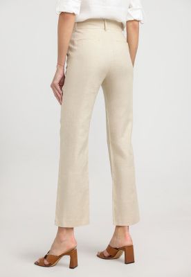 Imagen 2 del producto Pantalón Mujer Savanah Lino Beige