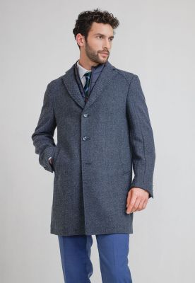 Imagen 2 del producto Abrigo Formal Hombre Classic Azul Marino