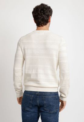 Imagen 2 del producto Sweater Hombre Cuello Redondo Crudo 4KSG7204