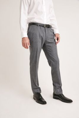 Pantalón Formal Hombre franela gris