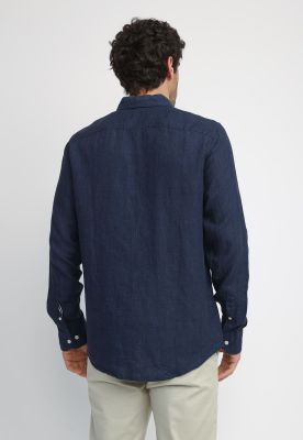 Imagen 2 del producto Camisa Hombre Lino Navy OPWB0400