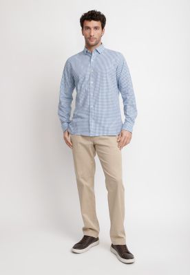 Camisa Cuadros Algodón Baudilio Verde