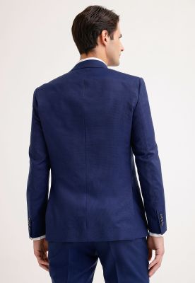 Imagen 2 del producto Traje Formal Atlanta Lana Tela Microdiseño Azulino