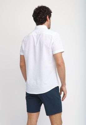 Imagen 2 del producto Camisa Hombre Manga Corta Blanco 4KSW7006
