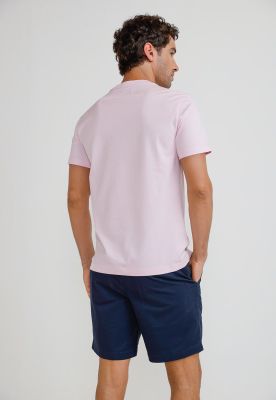 Imagen 2 del producto Polera Hombre Manga Corta Rosado OPKB2001