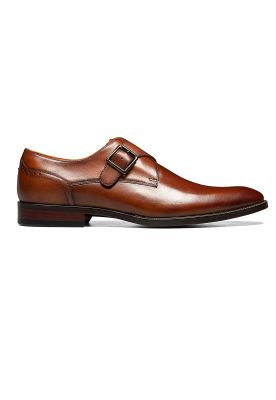Imagen 2 del producto Zapato Sorrento Plain Toe Single Monk Strap Cognac