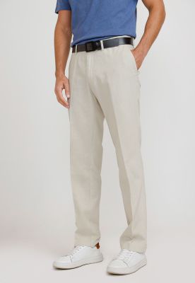 Pantalón Hombre Lino Venancio Crudo
