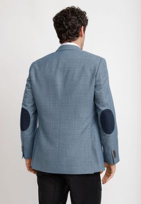 Imagen 2 del producto Chaqueta Hombre Formal Coderas Executive Celeste