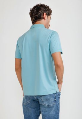 Imagen 2 del producto Polera Hombre Polo Manga Corta Verde Agua 4IFK7060