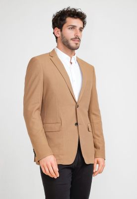 Chaqueta Hombre Stretch Tabaco