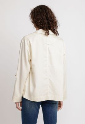 Imagen 2 del producto Sobrecamisa Mujer Nogal Lino Beige