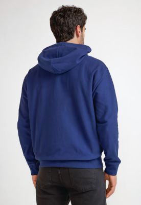 Imagen 2 del producto Poleron Hombre Hoodie Azul