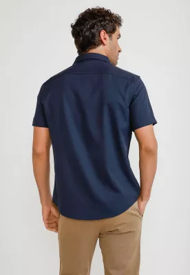 Imagen 2 del producto Camisa Hombre Manga Corta Total Stretch Navy 4IFW7063