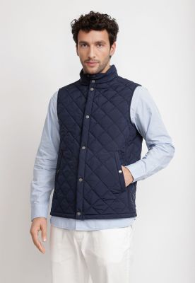 Parka Sin Mangas Tomáso Azul Marino