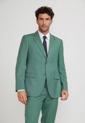Traje Hombre Formal Graduación Verde Claro