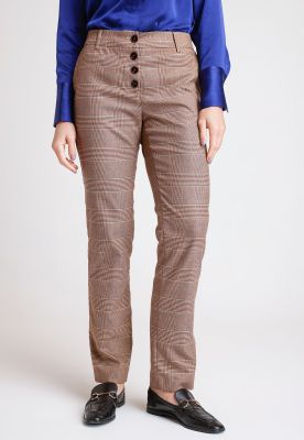 Pantalón De Mujer Modelo Gardenia Color Cafe