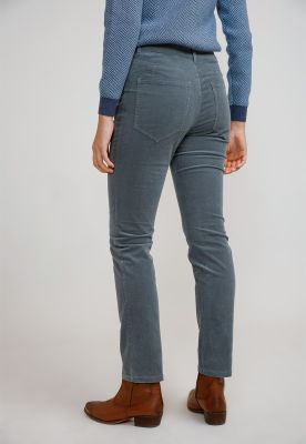 Imagen 2 del producto Pantalón Cotelé Mujer Algodón Dusty Blue