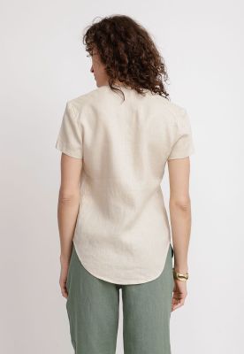 Imagen 2 del producto Blusa Mujer Keiko Lino Beige