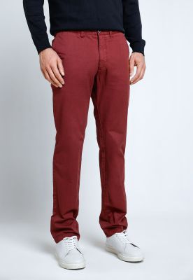 Pantalón Hombre Algodón Vinci Burdeo