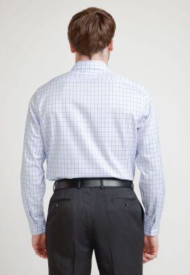 Imagen 2 del producto Camisa Hombre Formal Travel Blanco/Celeste