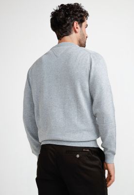 Imagen 2 del producto Sweater Hombre Cuello V Parrot Gris Melange