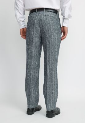 Imagen 2 del producto Pantalón Hombre Formal Lino Classic Azul Marino
