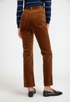 Imagen 2 del producto Pantalón Cotelé Mujer Nora Beige