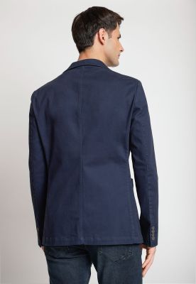 Imagen 2 del producto Chaqueta Hombre Casual Algodón Stretch Navy