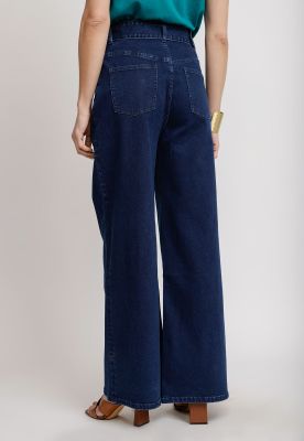 Imagen 2 del producto Jeans Pierna Ancha Índigo Ambrose Mujer