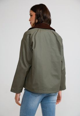 Imagen 2 del producto Parka 3 en 1 Mujer Algodón y Poliéster Oliva