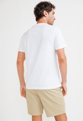 Imagen 2 del producto Polera Hombre Manga Corta Blanca OPKB2001